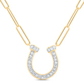 1/8CTW-DIA NK FASHION NECKLACE (18-INCH)